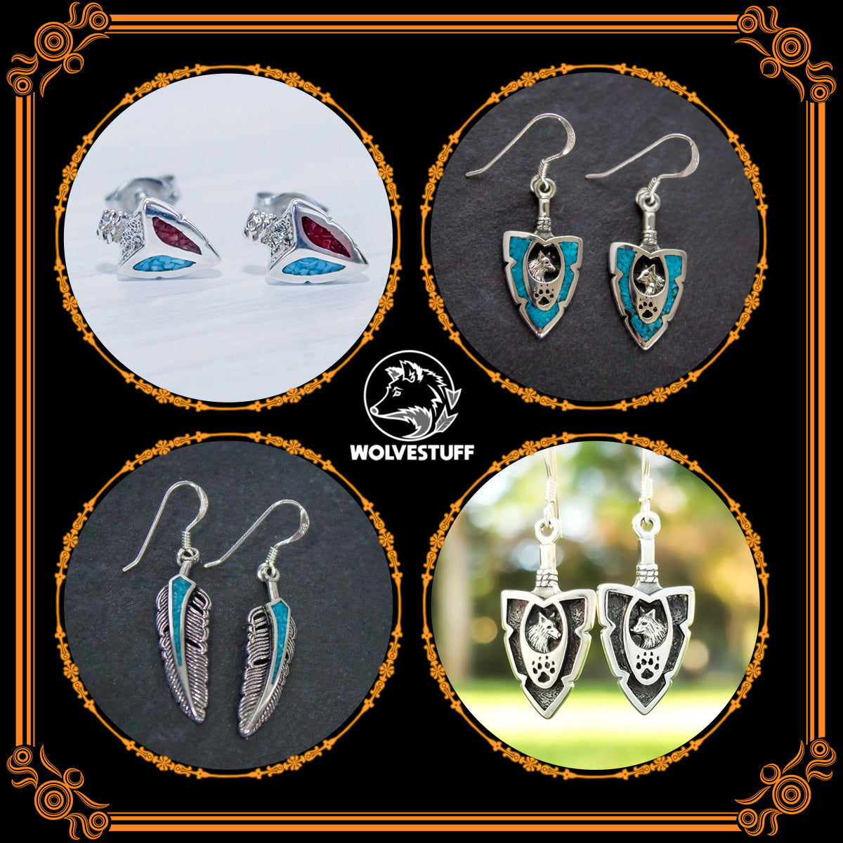 Sterling Silver Earring Collection