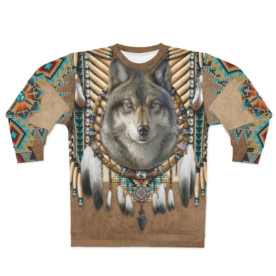 Spirit of the Wolf All Over Print Sweatshirt