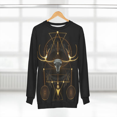 Ancient Elk All Over Print Sweatshirt