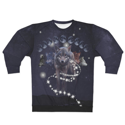Phases of Luna All Over Print Sweatshirt