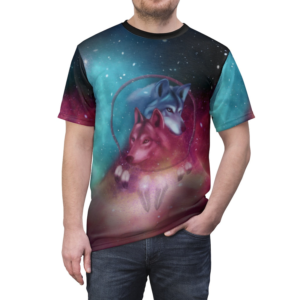 Galaxy Dream Catcher All Over Print T-shirt