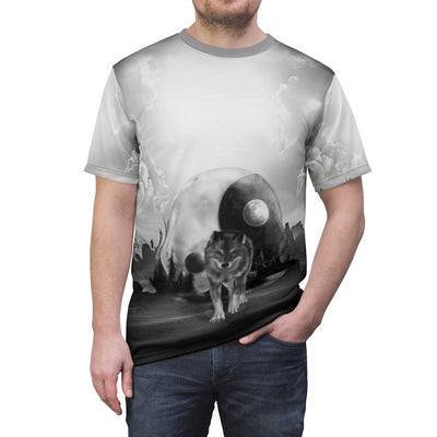 Luna Moon Wolf All Over Print T-shirt