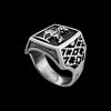 End of Trail Tribal Ring - Sterling Silver