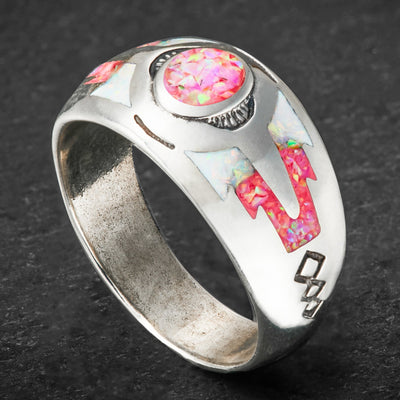 "Sleeping Beauty Mountain" Ring with Personalization