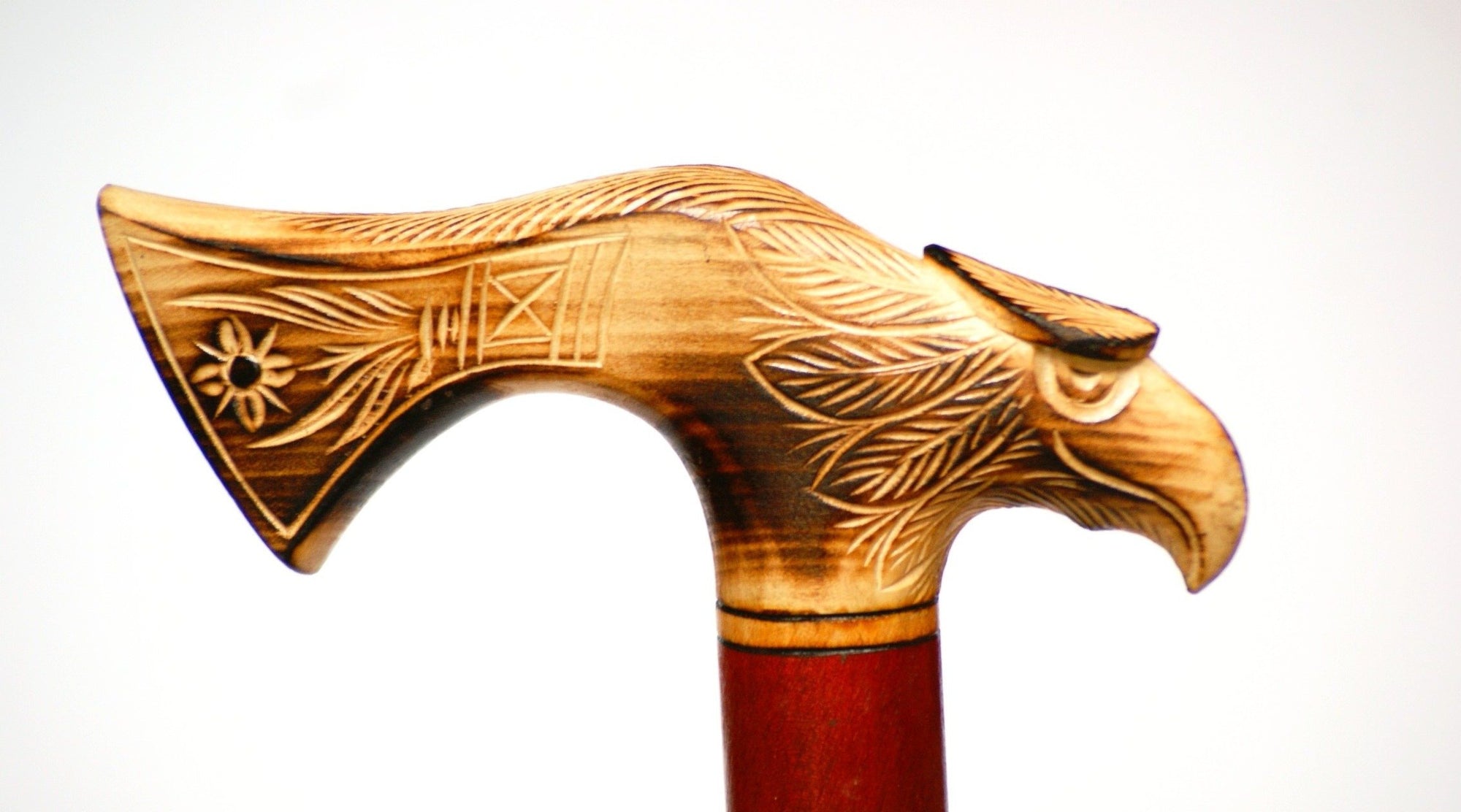 Eagle Wooden Cane