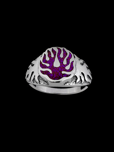 Vibrant Flame Ring