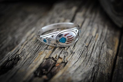 Wild Paw Sterling Silver Ring