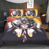 4 Wolves Warrior Bedding Set