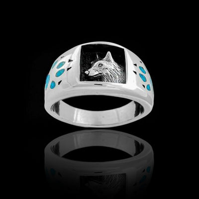Timber Wolf Ring