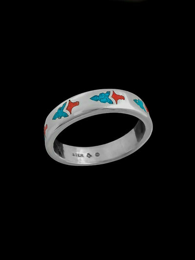 Sterling Silver Two Arrowheads Ring has an arrow for strength and another for courage because what you stand for should be beautifully symbolised. Buy Today from Wolvestuff!