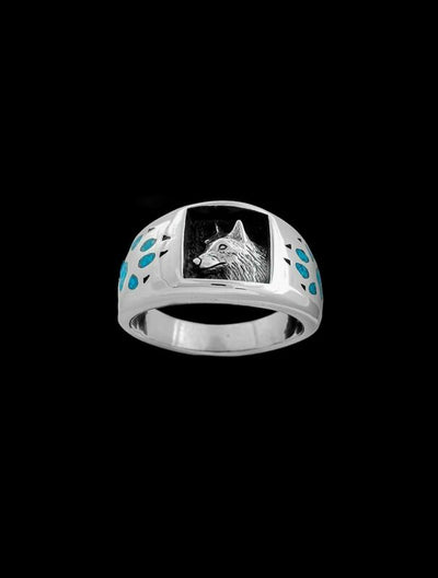 Timber Wolf Ring